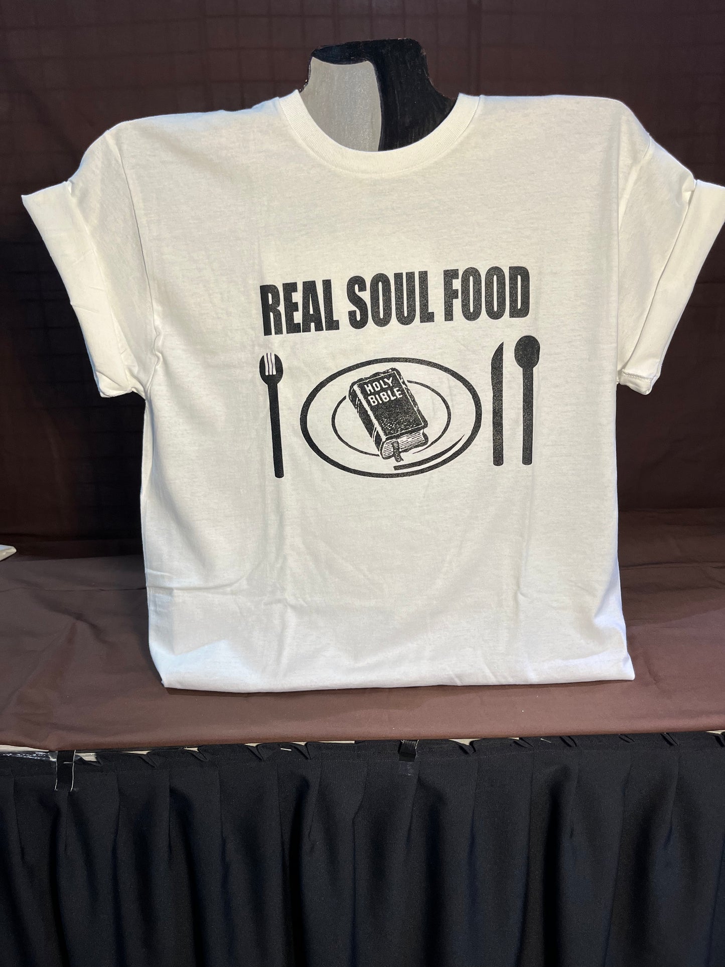 "REAL SOUL FOOD" Graphic T-shirt